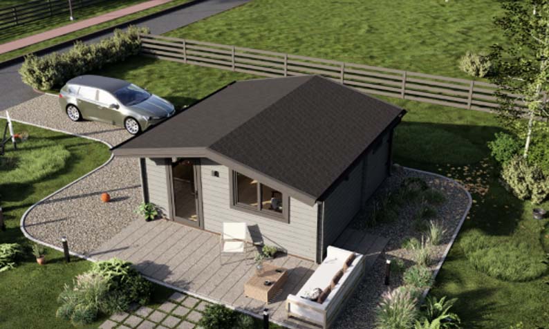 Gartenhütte Holz: Stauraum und Gartenkomfort