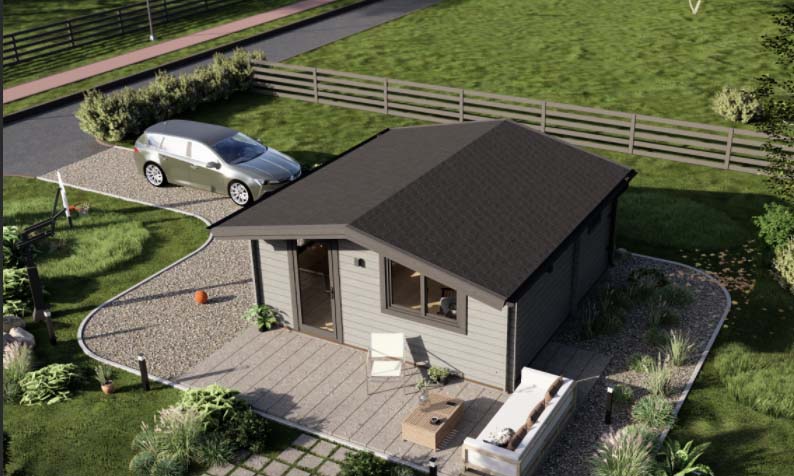 Gartenhütte Holz: Stauraum und Gartenkomfort